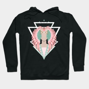 Art Deco rising phoenix Hoodie